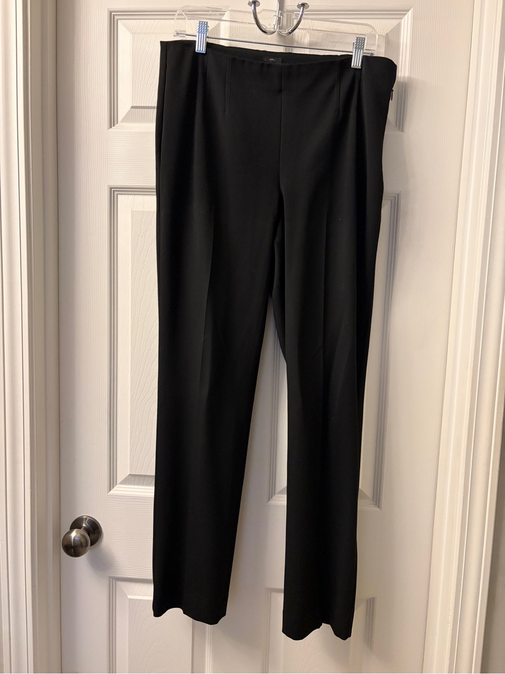 Talbots Black Straight-Leg Dress Pants